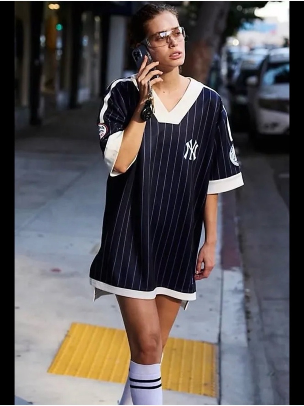 NWT: Free People X The wild collective Yankees Tunic Dress